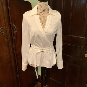 🌸 Karen Millen 🌸 white tailored shirt